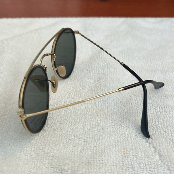 Ray Ban round metal sunglasses - Picture 3 of 3